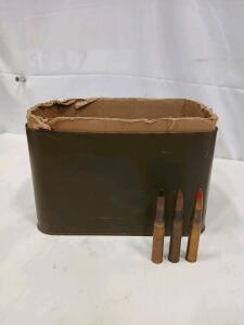 7.62x54mmR Surplus Ammo, Soviet Military, 60-100 Rounds, Ball, Tracer & API, Brass Case