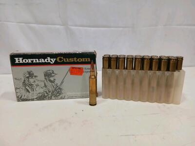 Hornady Custom 7mm Rem Mag 139gr InterLock BTSP Ammo, Box of 20