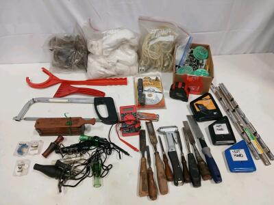 Hand Tool & Game Call Mixed Lot: Woods Wise Scream-N-Howler, H.S. Strut, Warrior, Multimeter<br/><br/>(Sp-13)