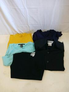 Yansi Fugel Turquioce Cami 4S41611, Size M, Stretch Nylon/Spandex, New with Tags, Made in USA & More<br/><br/>(Sp-12)