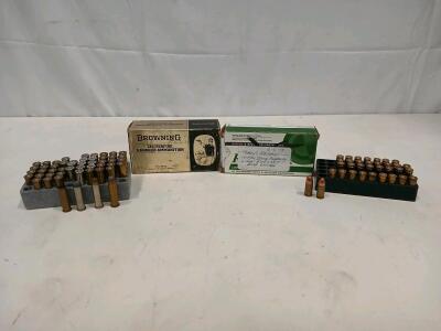 Mixed .38 Special/.357 Magnum Revolver and 9mm Ammunition, Approx. 100 Rounds, Reloads & Factory