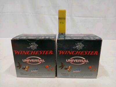 Winchester Universal 20 Gauge 2-3/4" 7/8 oz 7.5 Shot Shells, 1200 FPS, 25 Rounds per Box