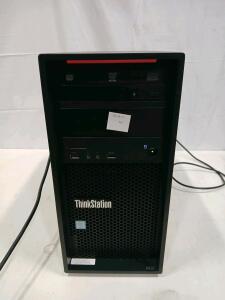 Lenovo ThinkStation P310 Xeon E3-1245 v5, 16GB RAM, 3TB HDD, Windows 10 Pro, S/N: MJ045K67