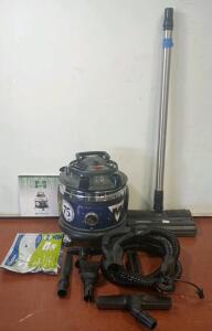 FilterQueen Majestic 75th Anniversary Edition Canister Vacuum with Attachments