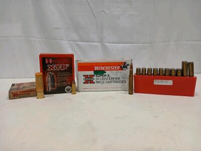 Mixed Lot: 30-06 Springfield, .44 Special, 20 GA SST Ammunition, Handloads & Factory Boxes
