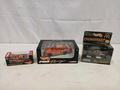 Hot Wheels & Racing Champions 1:24 & 1:64 NASCAR Bill Elliott #94, Jeff Gordon #24 Boxed Lot