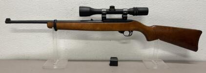Ruger 10/22 Carbine .22 LR Semi-Automatic Rifle with Scope and Kolpin Hard Case