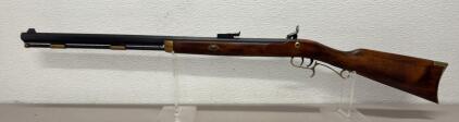CVA Hawken .50 Cal Percussion Rifle, Spanish Made, 28" Barrel, Walnut Stock, Iron Sights & Case