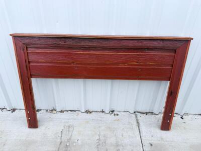 Wood Twin Headboard, Multi-Tone Finish, Bolt-On Frame Compatible, 690117