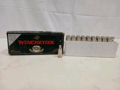 Winchester 243 WSSM Ballistic Silvertip 55gr Rifle Ammo 20rds Nickel Case SBST243SS