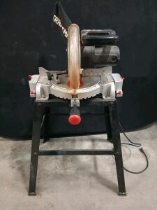 Craftsman 10" Compound Miter Saw, 15A Motor, 60T Carbide Blade, Laser Guide, Metal Stand(Mako)