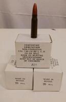 7.62x39mm Russian HP Centerfire Ammo, 123gr, Non-Corrosive, 60 Rounds, Л23 Lot
