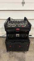 SKB 1SKB-R102 10 x 2 Roto Rack/Mixer Console