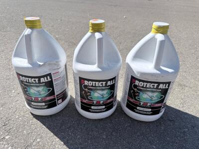 TMF Chemical Protect All Carpet Protector 1 Gallon, Set of 3, Professional Use