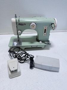 Belvedere Adler Electric Sewing Machine with Foot Pedal and Accessory Case