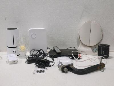 (1) Sony CD/DVD Player, (1) Netgear WiFi Extender, (1) Car Tow Hitch, (1) Revlon Mirror, & More!