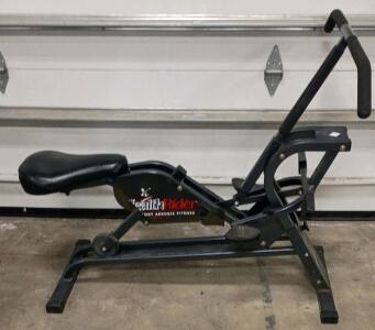HealthRider Total Body Aerobic Fitness Machine, Adjustable Resistance, Padded Seat, Transportation Wheels