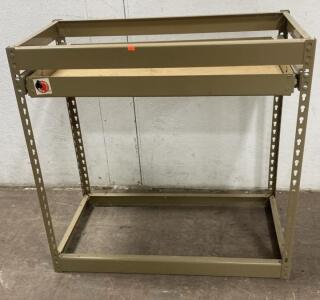 Industrial Metal Workstation Frame, 33x36x18", 1,000 lb Capacity