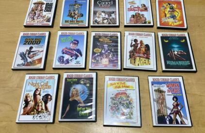 Roger Corman Classics DVD Lot - 14 Title Collection, Region 1, Cult & Exploitation Films