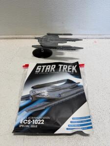 Star Trek Eaglemoss U.S.S. Kobayashi Maru ECS-1022 Special Issue Model w/ Stand & Magazine