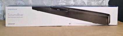 (1) Insignia 31.5" Home Theater Soundbar W/ Bluetooth