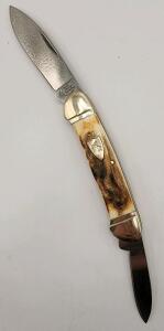 (1) Colt Brand Stag Handle Pocket Knife