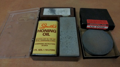 Sharpening Stones & Oil