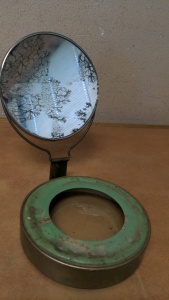 Vintage Travel Shaving Mirror