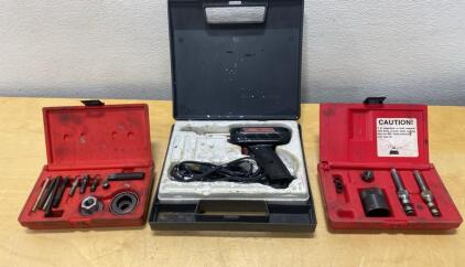 Weller 8200N Soldering Gun Kit( Powers On), KD Tools & AST 1010A Automotive Tool Kits (Mixed Lot)