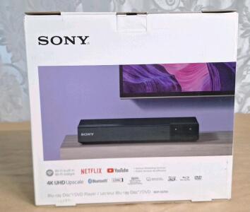 (1) Sony Blue Ray / DVD Player W/ WiFi, Model BPD-S6700