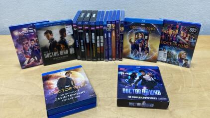 Doctor Who Blu-ray Collection: 60th Anniversary, Tennant Collection, Day of the Doctor, Series Five