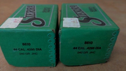 Sierra .44cal 240gr Bullets