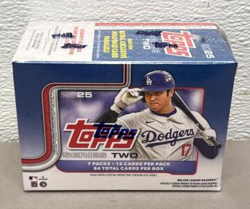 2025 Topps Series Two Baseball Retail Box &ndash; 84 Cards, Retail Exclusive Parallels Sealed