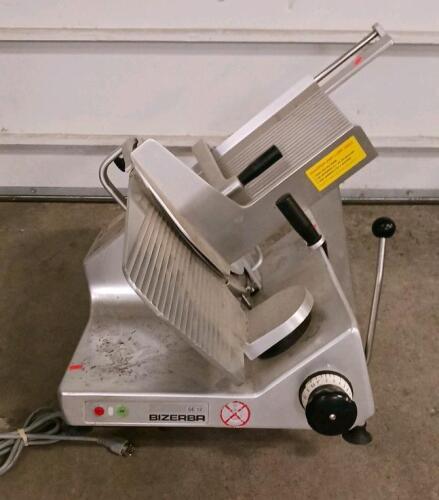 Bizerba SE 12 US 13" Manual Deli Slicer, 0.5 HP, 120V, Adjustable Thickness