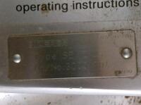 Bizerba SE 12 US 13" Manual Deli Slicer, 0.5 HP, 120V, Adjustable Thickness - 4
