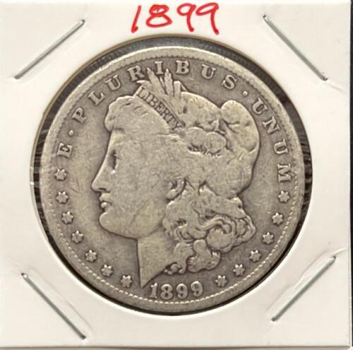1899-O Morgan Silver Dollar, New Orleans Mint, 90% Silver, Eagle Reverse, Circulated Example