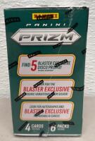 2025 Panini Prizm NFL Football Blaster Box, 6 Packs, 4 Cards/Pack, 5 Disco Prizms Sealed - 2