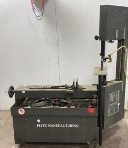 Elite Manufacturing 13" Metalcutting Bandsaw, Horizontal/Vertical Convertible, 2 HP Motor ( Powers On )