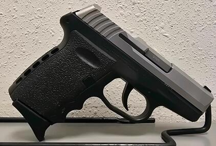 SCCY CPX-2 9mm Semi-Automatic Pistol, Serial C119612, Stainless Slide, Compact Design