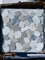 Mosaic/Hex/Pebble Tile Pallet&mdash;Porcelain & Stone, 8+ Styles, 1000+ Sq Ft Perfect For Home Projects (Please Inspect) - 3