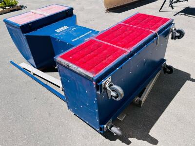 Shop-Pro 4900 Mobile Work Station Paint Booth, 4000 CFM, 120/277V, Serial# 690107-583 Approximately 61"x 29.5"x 89"