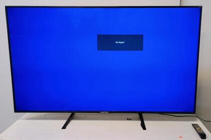 Sceptre V65 65" 4K UHD LED TV, Model V65, Serial SXTV58DA, 3 HDMI Ports, Remote Included
