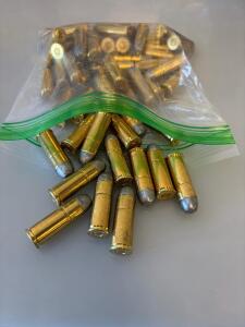 CBC .45 Colt Ammunition, 255gr Lead Round Nose, Brass Case, Approx. 35 Rounds