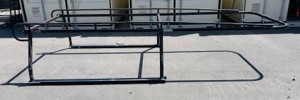 Rack-It Steel Ladder Rack, Fits 8-Foot Pickup, 3 Crossbars, 1,000 lb Capacity, Removable Ends (12.5'x 52.5"x 34")
