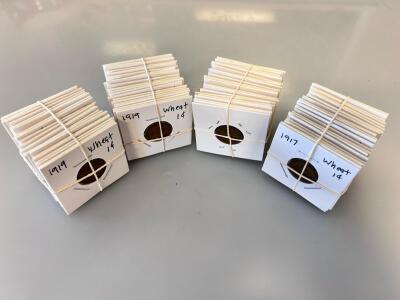 Lincoln Wheat Cent Collection: 1917&ndash;1926, 40&ndash;48 Coins, Circulated Condition, Approximately 80-100 Coins
