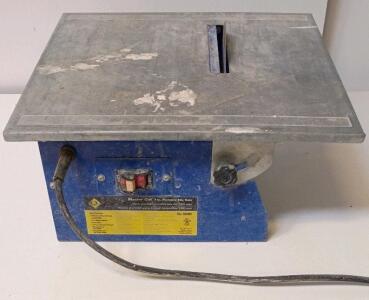 QEP Master Cut 7" Portable Tile Saw, Model 60089, 3.8A, 3600 RPM, Steel Table, UL Listed