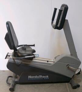NordicTrack Commercial 400 Recumbent Exercise Bike, 20 Resistance Levels, Interplay Music Port