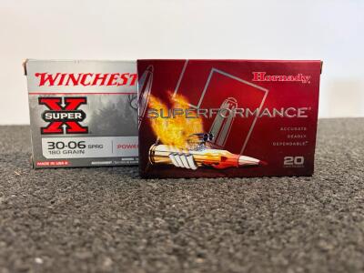 Hornady Superformance .30-06 Springfield 150gr SST Ammo, Box of 20