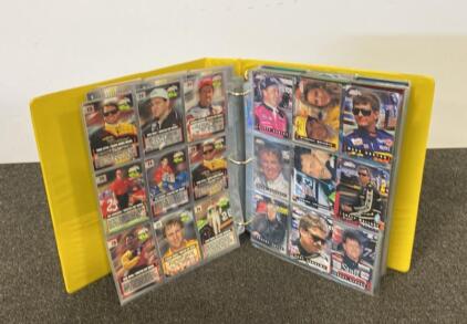 1995 Maxx NASCAR Racing Trading Card Binder Collection, 300+ Cards, Top Drivers, Inserts