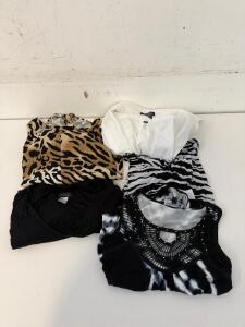 Mixed Women&rsquo;s Shirt Lot Sizes Large And X-Large